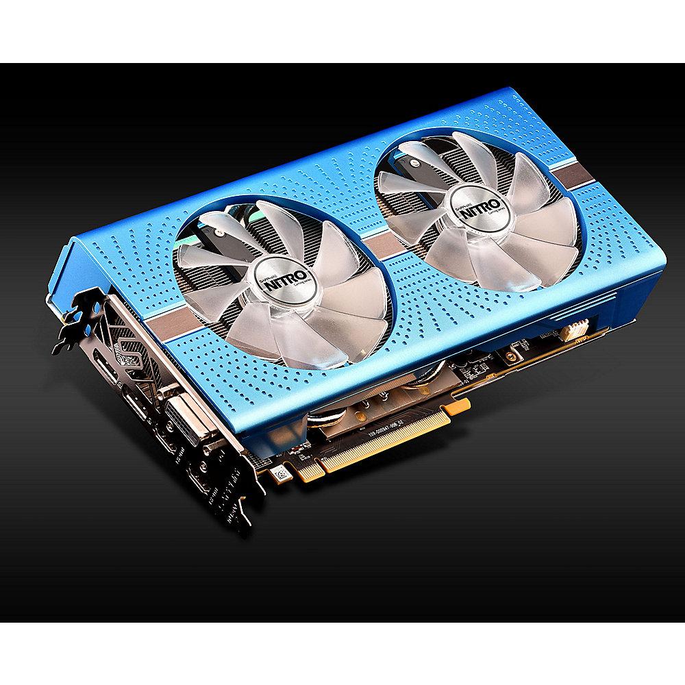 Sapphire AMD Radeon RX 590 Nitro  SE OC 8GB Grafikkarte 2xHDMI/2xDP/DVI-D