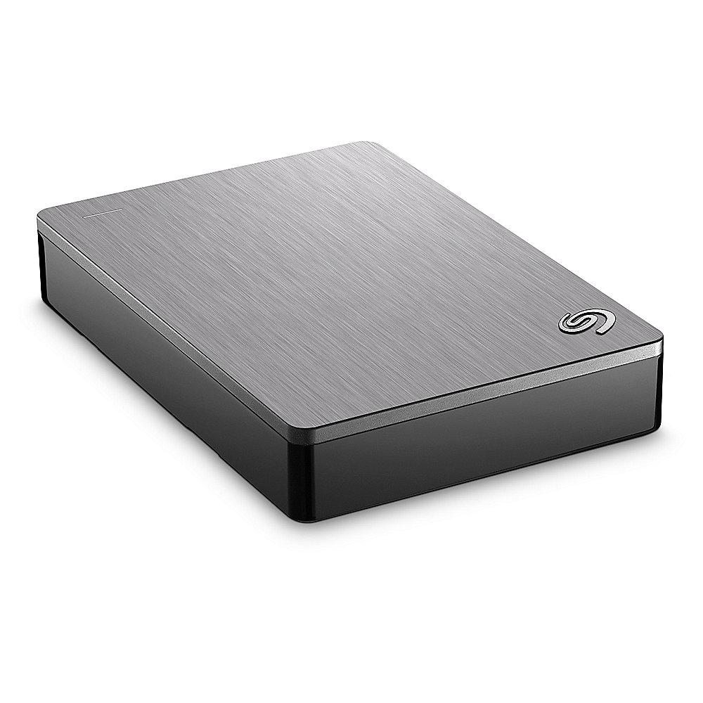 Seagate Backup Plus Portable USB3.0 - 4TB 2.5Zoll silber, Seagate, Backup, Plus, Portable, USB3.0, 4TB, 2.5Zoll, silber