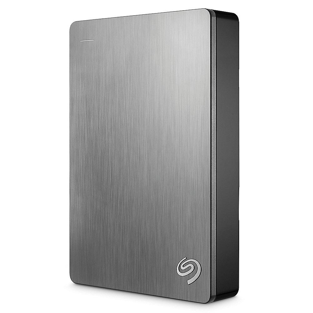 Seagate Backup Plus Portable USB3.0 - 4TB 2.5Zoll silber, Seagate, Backup, Plus, Portable, USB3.0, 4TB, 2.5Zoll, silber