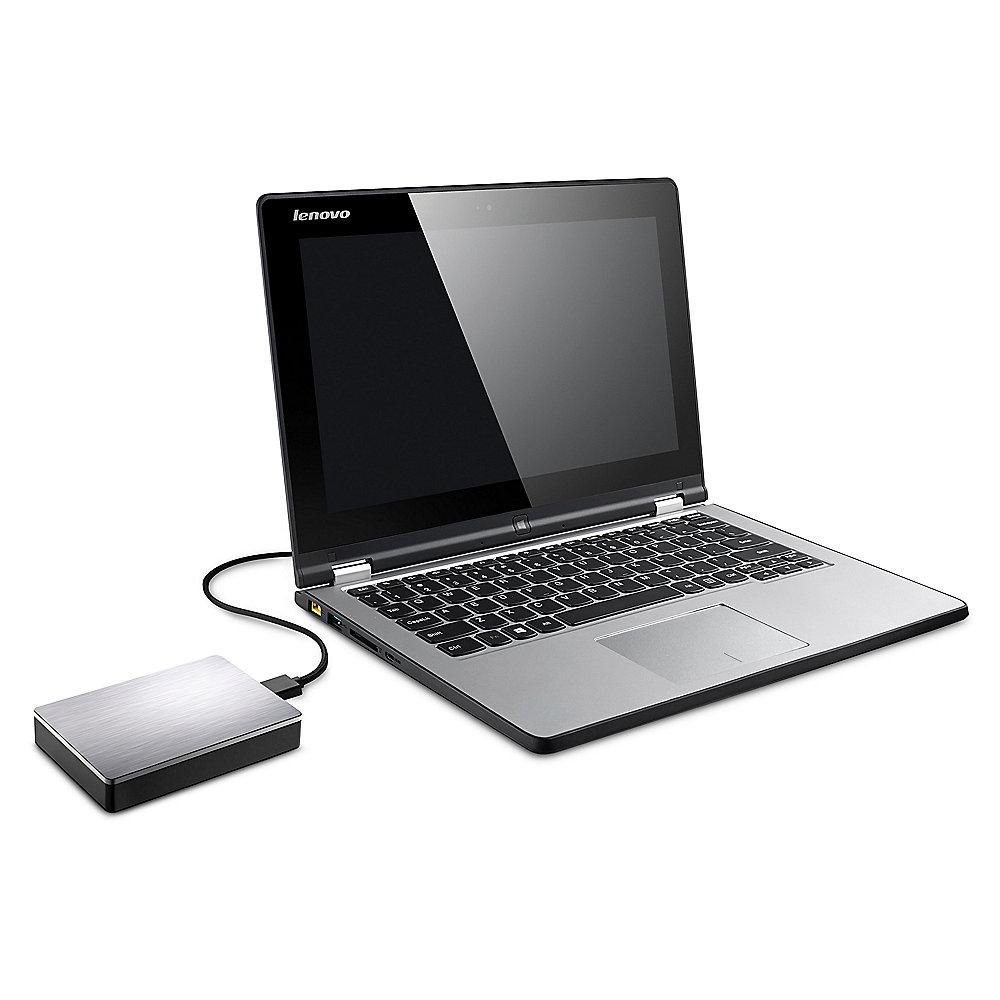 Seagate Backup Plus Portable USB3.0 - 4TB 2.5Zoll silber, Seagate, Backup, Plus, Portable, USB3.0, 4TB, 2.5Zoll, silber