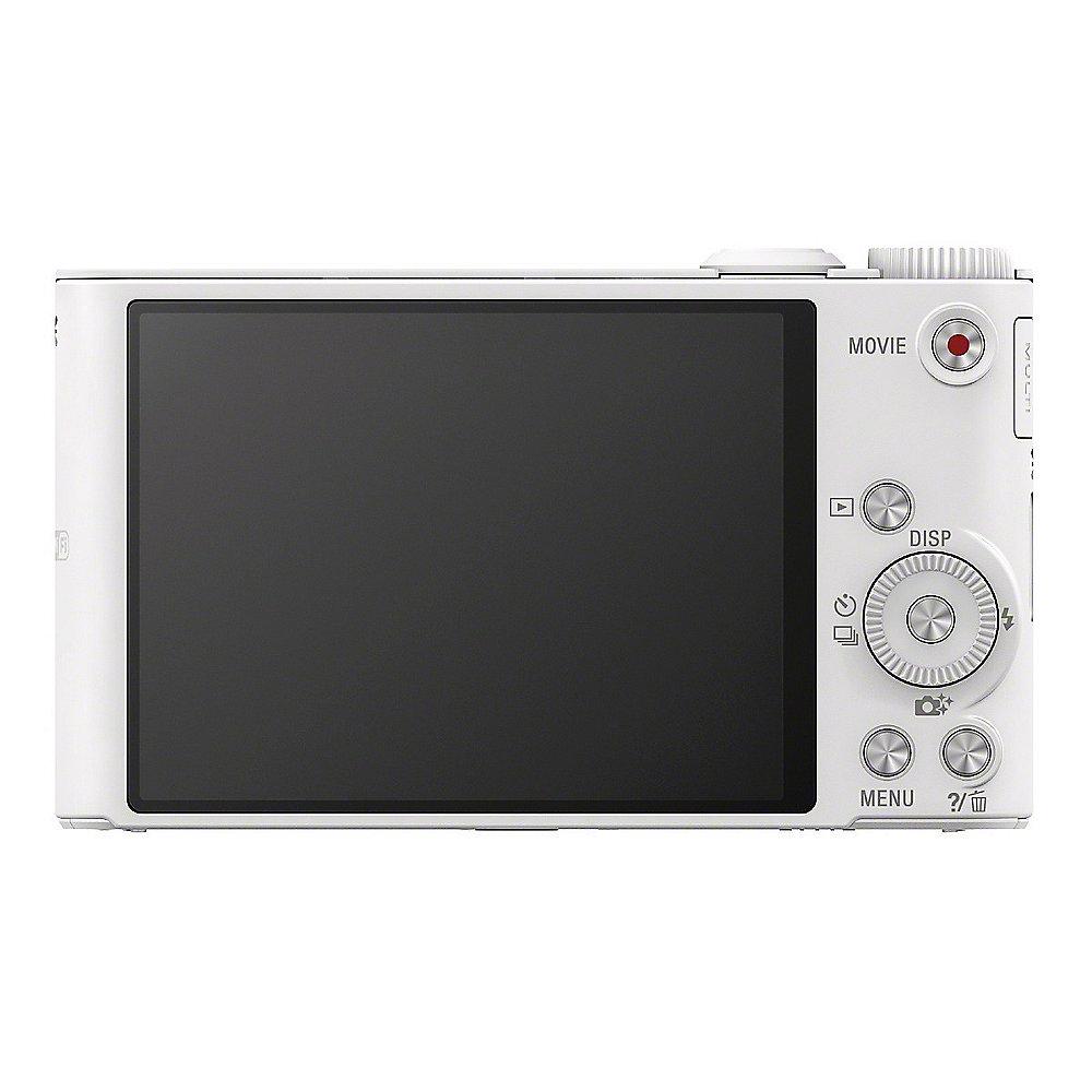 Sony Cyber-shot DSC-WX350 Digitalkamera weiß, Sony, Cyber-shot, DSC-WX350, Digitalkamera, weiß
