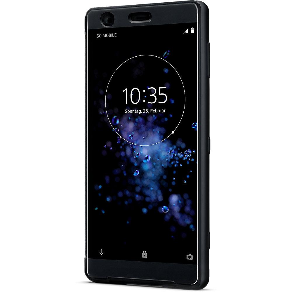 Sony XZ2 - Style Cover Touch SCTH40, Black, Sony, XZ2, Style, Cover, Touch, SCTH40, Black