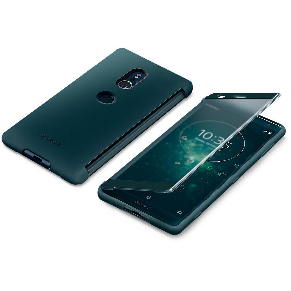 Sony XZ2 - Style Cover Touch SCTH40, Green, Sony, XZ2, Style, Cover, Touch, SCTH40, Green