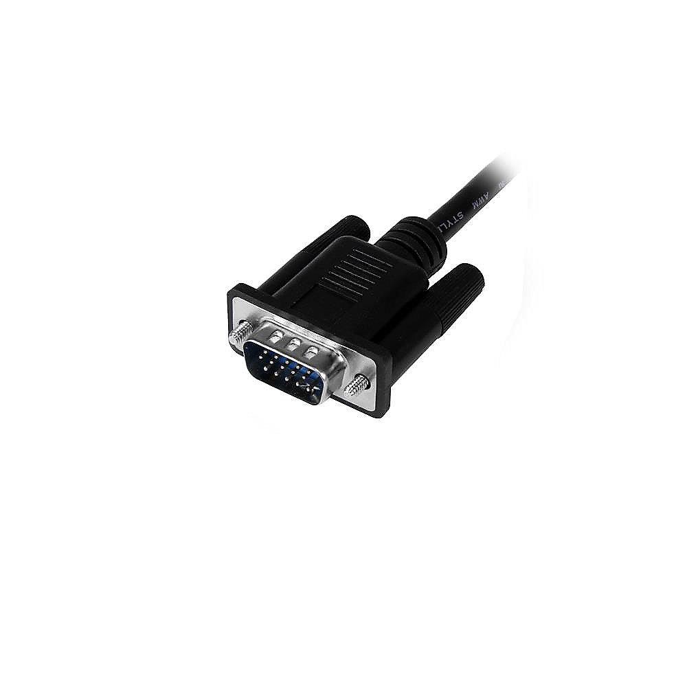 Startech VGA zu HDMI Adapter mit USB Audio/Strom St./Bu. schwarz