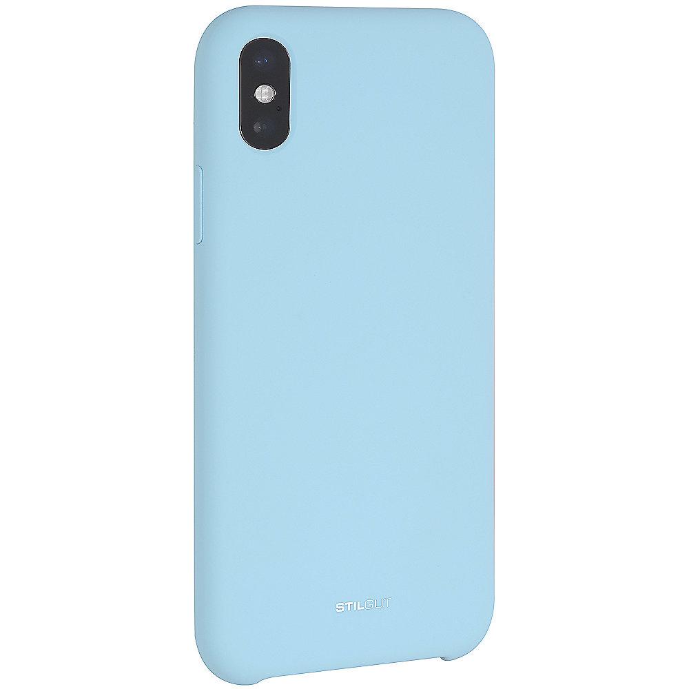 StilGut Liquid Silicon Case für Apple iPhone XS MAX himmelblau B07GYVWDC7, StilGut, Liquid, Silicon, Case, Apple, iPhone, XS, MAX, himmelblau, B07GYVWDC7