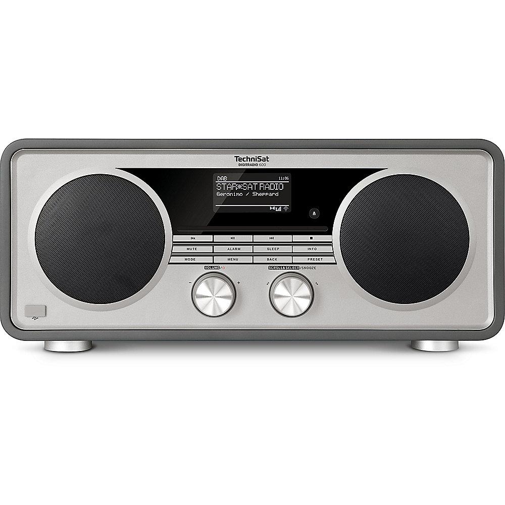 TechniSat DIGITRADIO 600, UKW/DAB /WLAN Multiroom CD-Player Bluetooth anthrazit, TechniSat, DIGITRADIO, 600, UKW/DAB, /WLAN, Multiroom, CD-Player, Bluetooth, anthrazit