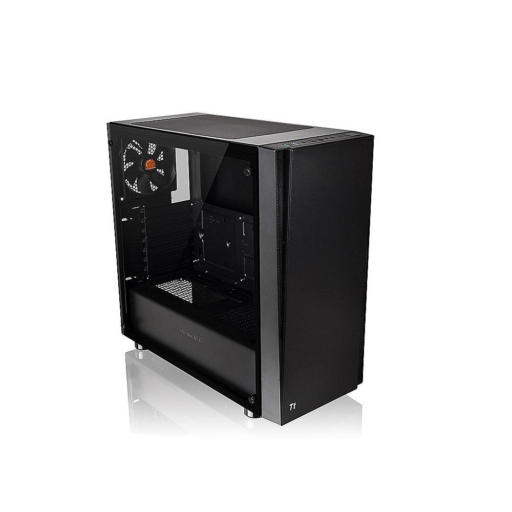 Thermaltake Versa J21 TG Midi-Tower ATX Gehäuse schwarz, mit Sichtfenster (o.NT), Thermaltake, Versa, J21, TG, Midi-Tower, ATX, Gehäuse, schwarz, Sichtfenster, o.NT,