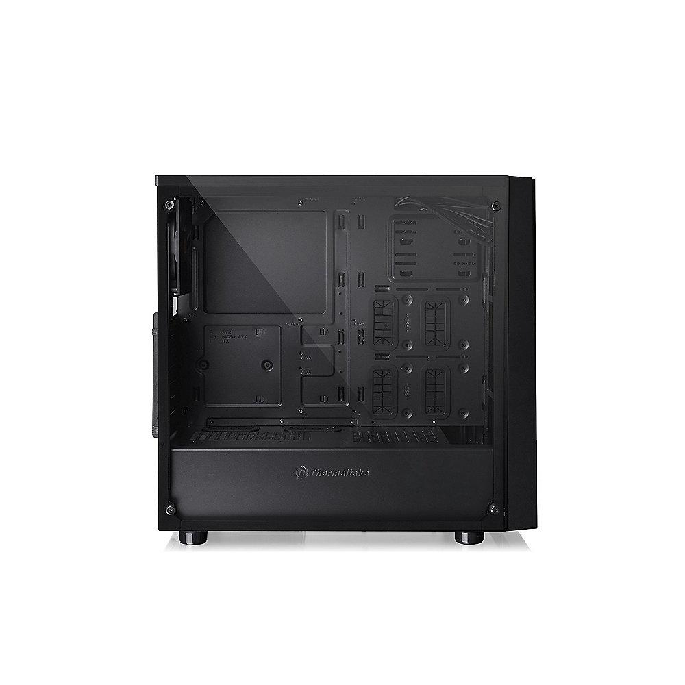 Thermaltake Versa J21 TG Midi-Tower ATX Gehäuse schwarz, mit Sichtfenster (o.NT), Thermaltake, Versa, J21, TG, Midi-Tower, ATX, Gehäuse, schwarz, Sichtfenster, o.NT,