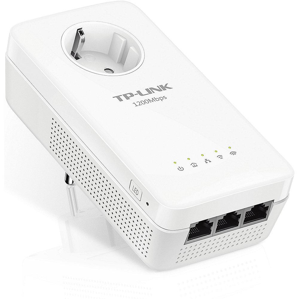 TP-Link TL-WPA8630P KIT AV1200 AC1200 2er Kit (Powerline   WLAN ac, 3xGB LAN)