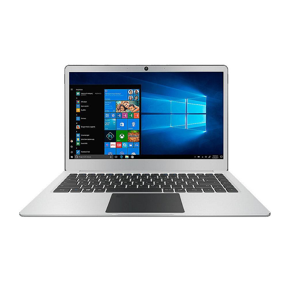 TREKSTOR PrimeBook P14-PO silber 14,1" FHD IPS Pentium N4200 4GB/64GB SSD Win 10