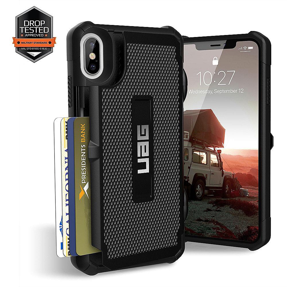 UAG Trooper Card Case für Apple iPhone Xs Max schwarz