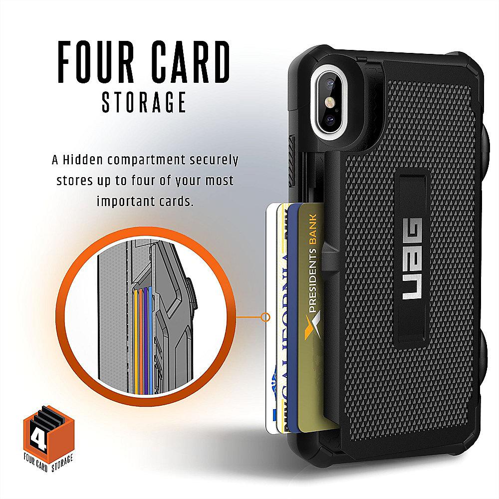 UAG Trooper Card Case für Apple iPhone Xs Max schwarz, UAG, Trooper, Card, Case, Apple, iPhone, Xs, Max, schwarz