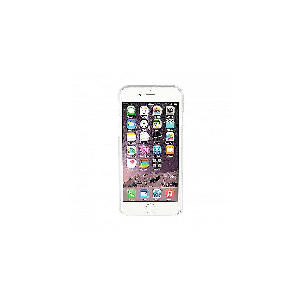 xqisit iPlate Glossy für iPhone 8/7 Plus, transparent