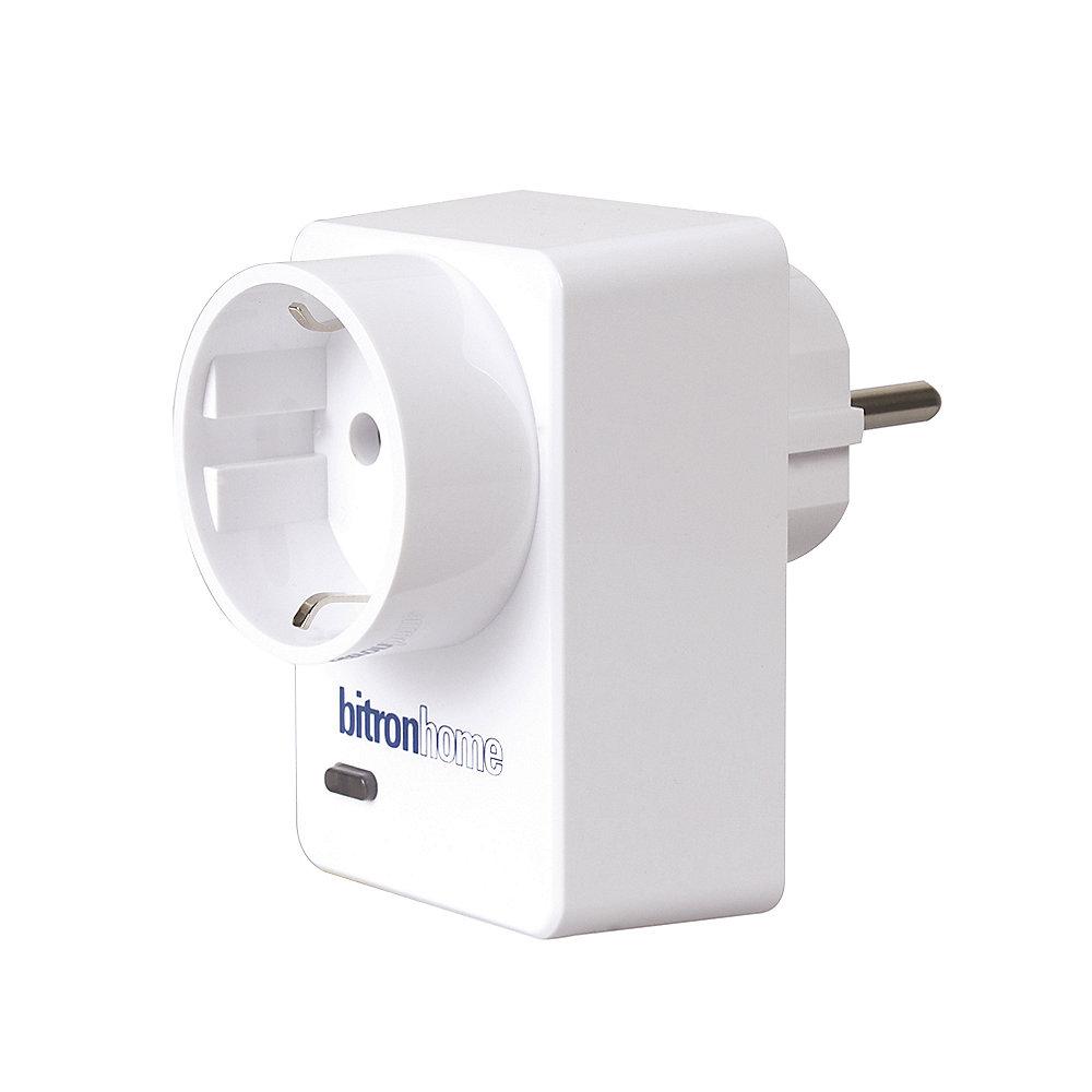 bitronvideo Smart Plug Funk-Steckdose mit Verbrauchsdatenerfassung 16A, bitronvideo, Smart, Plug, Funk-Steckdose, Verbrauchsdatenerfassung, 16A