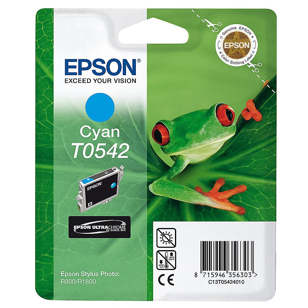 Epson C13T05424010 Druckerpatrone T0542 pigmentiertes cyan