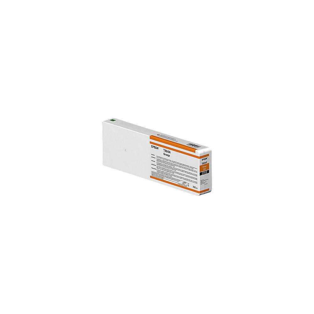 Epson C13T804A00 Druckerpatrone 700ml Orange T804A00 UltraChrome