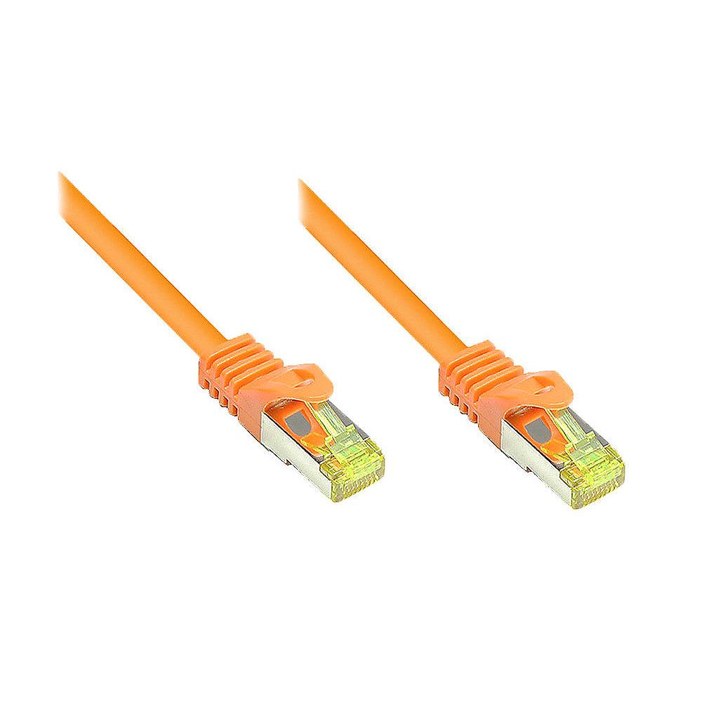 Good Connections 1,5m RNS Patchkabel CAT7 S/FTP PiMF halogenfrei orange, Good, Connections, 1,5m, RNS, Patchkabel, CAT7, S/FTP, PiMF, halogenfrei, orange