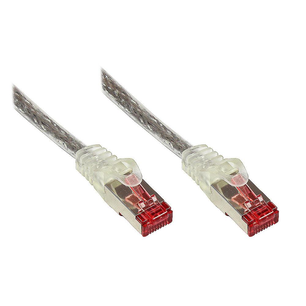 Good Connections 2,0m RNS Patchkabel CAT6 S/FTP PiMF transparent, Good, Connections, 2,0m, RNS, Patchkabel, CAT6, S/FTP, PiMF, transparent