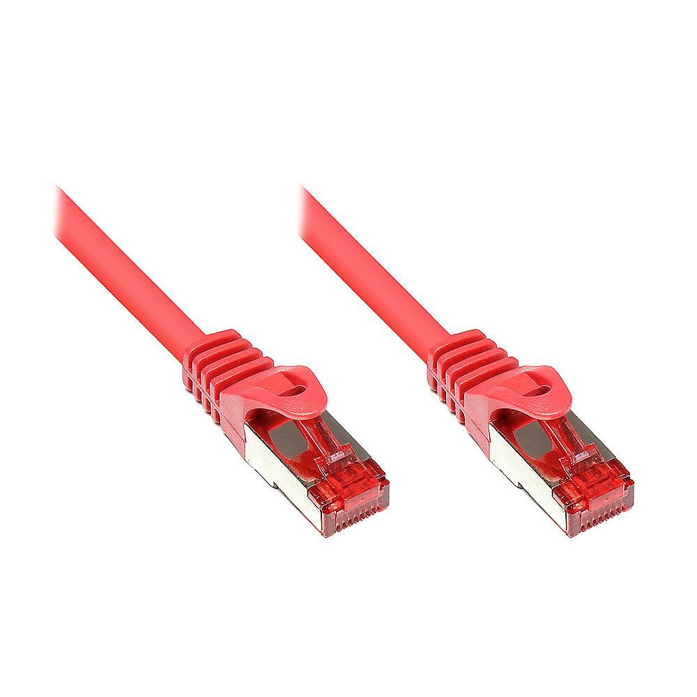 Good Connections 3,0m RNS Patchkabel CAT6 S/FTP PiMF rot, Good, Connections, 3,0m, RNS, Patchkabel, CAT6, S/FTP, PiMF, rot