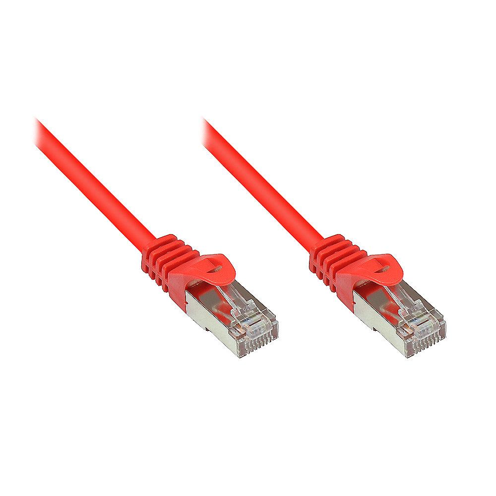 Good Connections 50m RNS Patchkabel CAT5E SF/UTP PVC rot, Good, Connections, 50m, RNS, Patchkabel, CAT5E, SF/UTP, PVC, rot