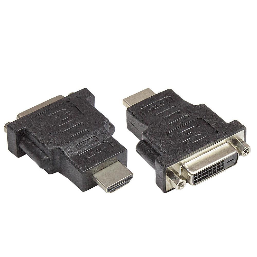 Good Connections HDMI auf DVI Adapter 19pol. Stecker/ 24 1 Buchse, Good, Connections, HDMI, DVI, Adapter, 19pol., Stecker/, 24, 1, Buchse