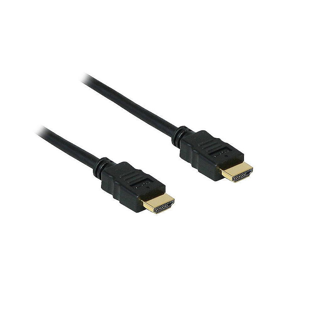 Good Connections HDMI Kabel 1,0m schwarz, Good, Connections, HDMI, Kabel, 1,0m, schwarz