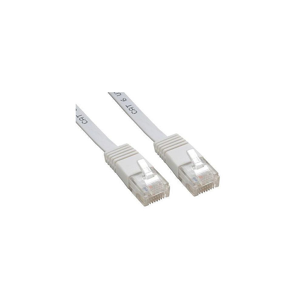 Good Connections Patch Flachband Netzwerkkabel RJ45 CAT6 20m Weiss, Good, Connections, Patch, Flachband, Netzwerkkabel, RJ45, CAT6, 20m, Weiss