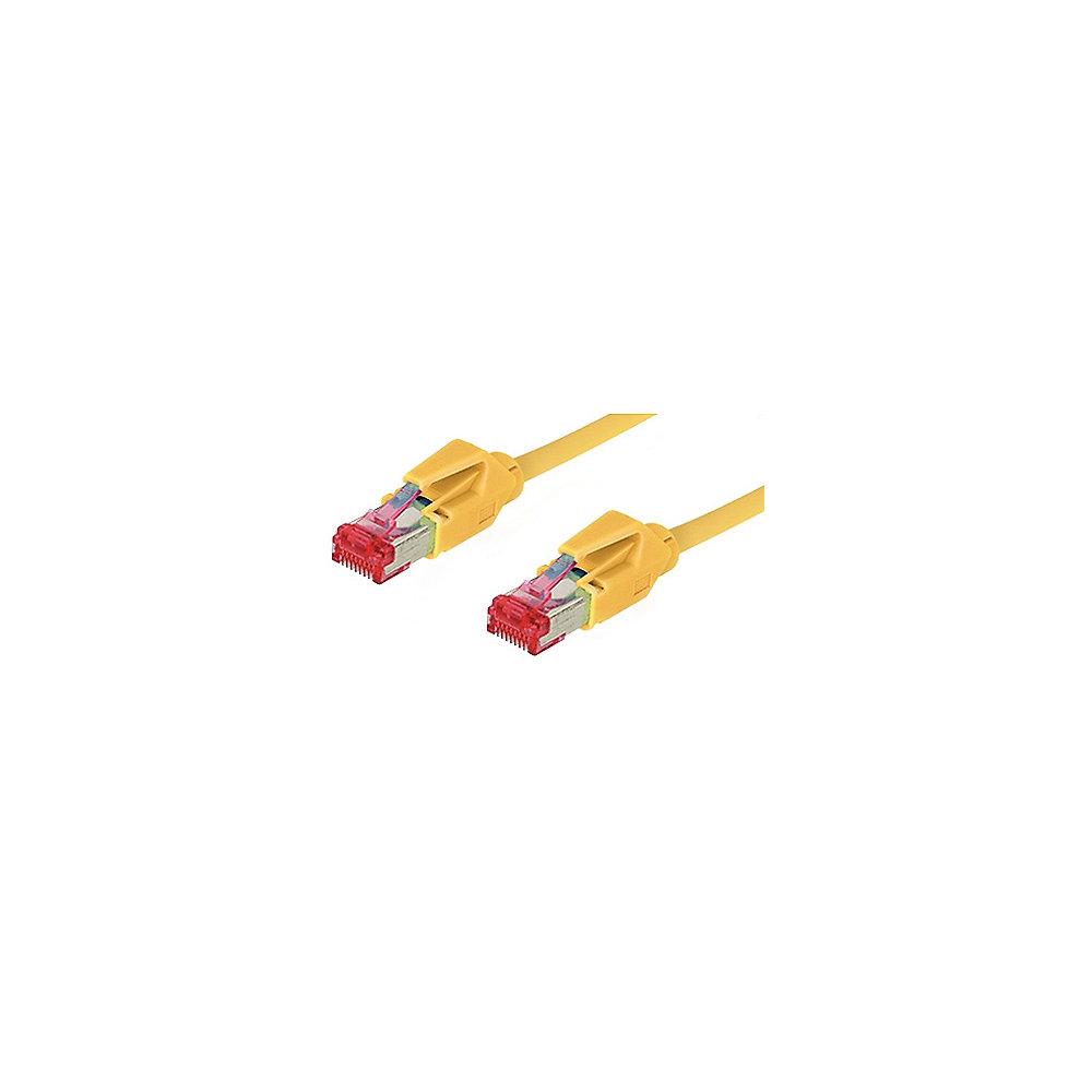 Good Connections Patch Netzwerkkabel Cat. 6 S/FTP Hirose-Stecker gelb 15m