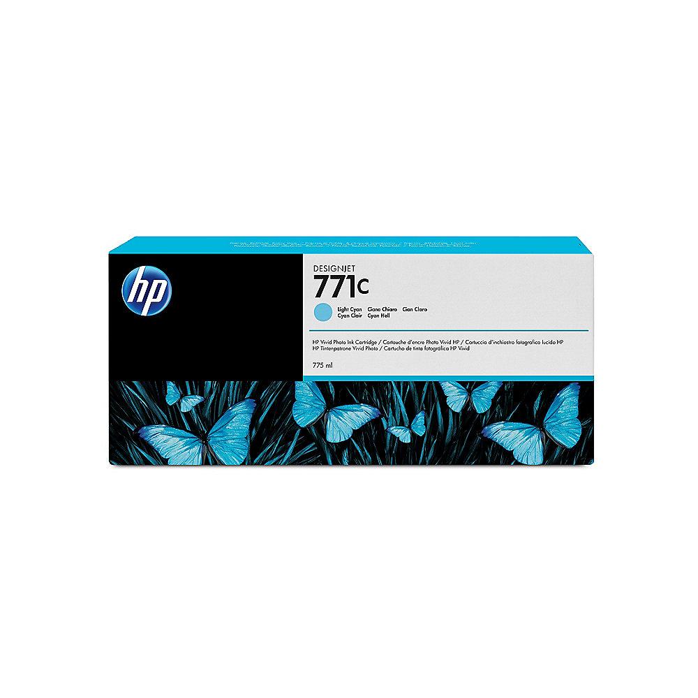 HP B6Y12A Original Druckerpatrone 711C Cyan hell