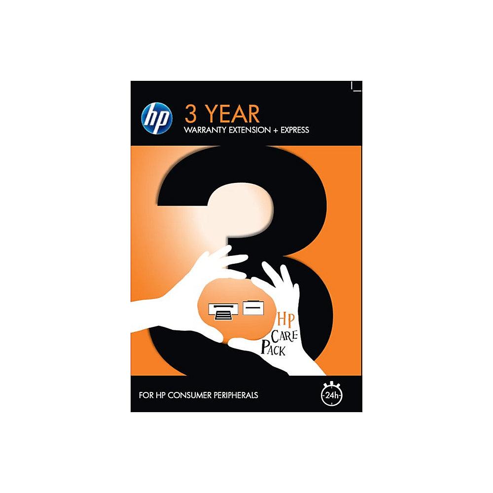 HP U6Z89E Care Pack 3 Jahre Herstellergarantie mit Austausch nächster Werktag