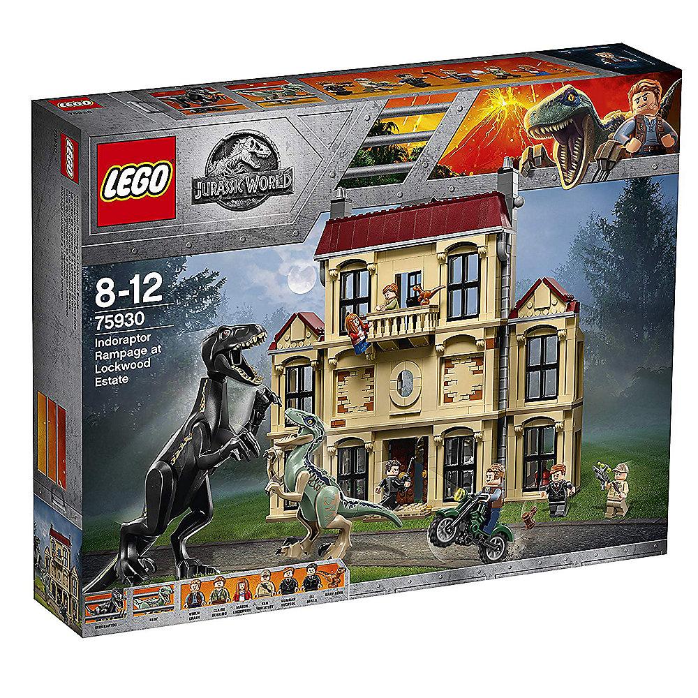 LEGO Jurassic World - Indoraptor-Verwüstung des Lockwood Anwesens (75930), LEGO, Jurassic, World, Indoraptor-Verwüstung, des, Lockwood, Anwesens, 75930,