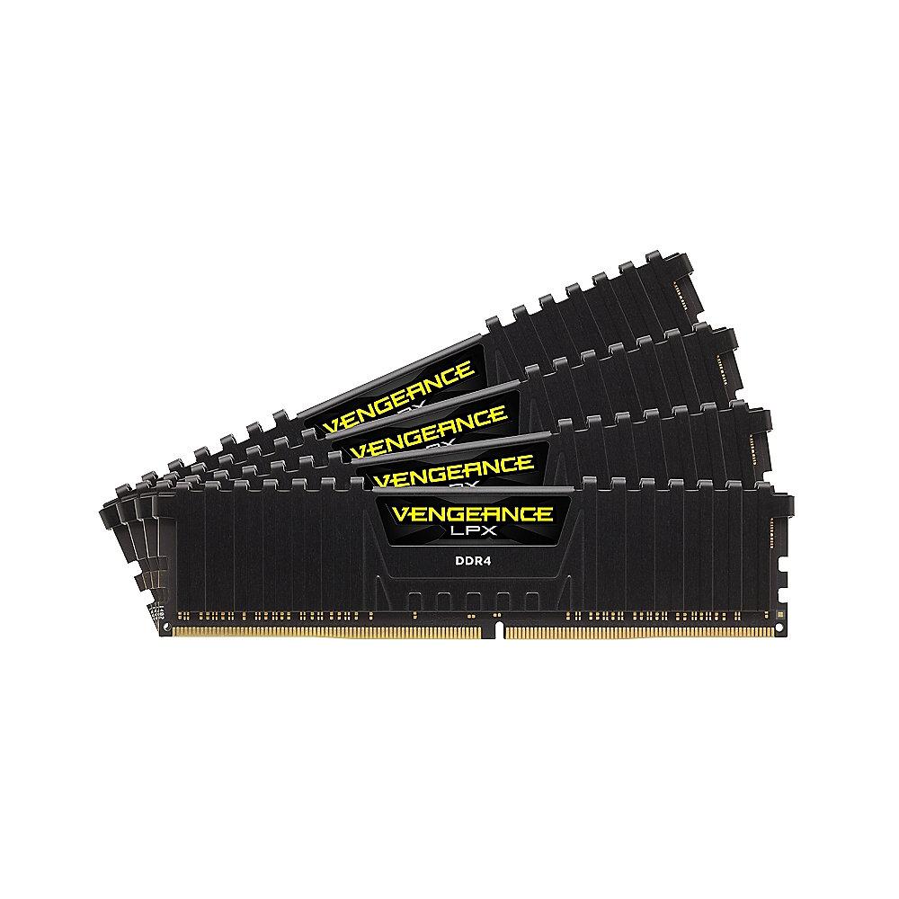 32GB (4x8GB) Corsair Vengeance LPX DDR4-2400 CL16 (16-16-16-39) DIMM-Kit