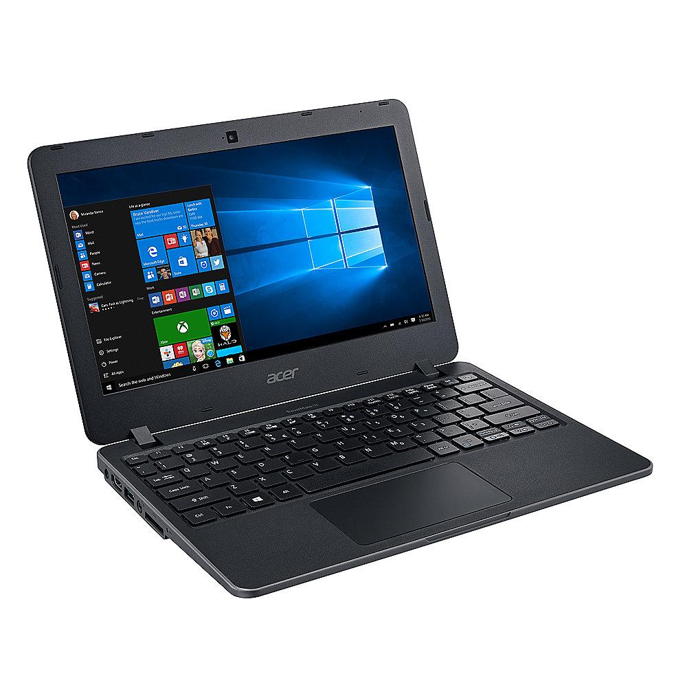 Acer TravelMate B117-M-P4VH Notebook Quad Core N3710 SSD matt HD Windows 10