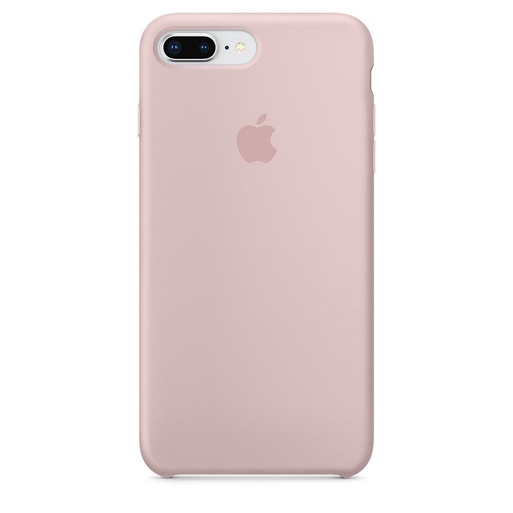 Apple Original iPhone 8 / 7 Plus Silikon Case-Sandrosa