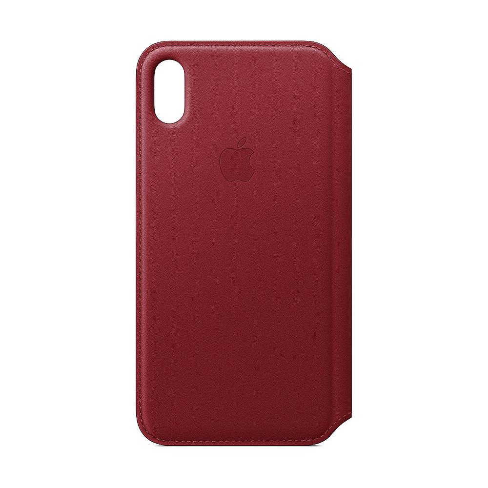 Apple Original iPhone XS Max Leder Folio Case-(PRODUCT)RED, Apple, Original, iPhone, XS, Max, Leder, Folio, Case-, PRODUCT, RED