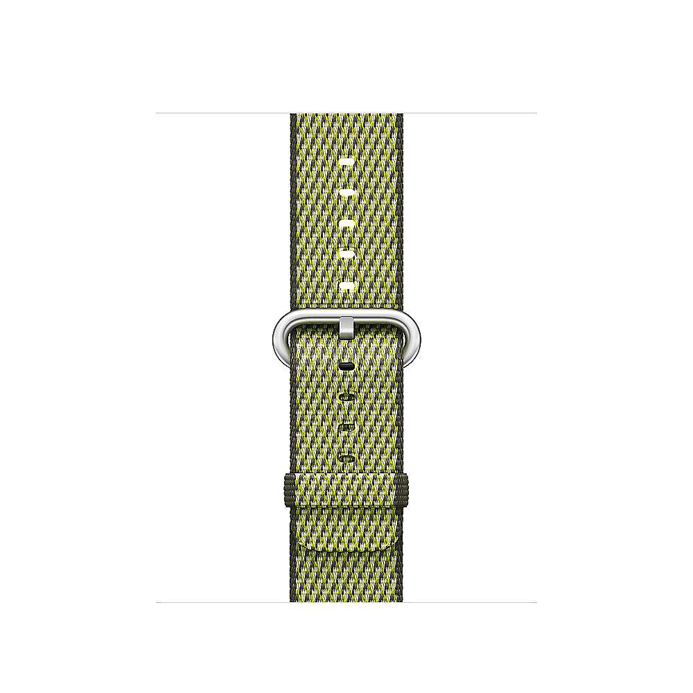 Apple Watch 38mm Armband aus gewebtem Nylon Dunkeloliv(kariert) - MQVF2ZM/A, Apple, Watch, 38mm, Armband, gewebtem, Nylon, Dunkeloliv, kariert, MQVF2ZM/A