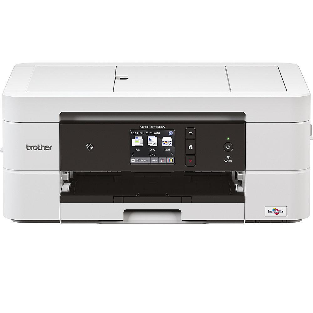 Brother MFC-J895DW Tintenstrahl-Multifunktionsdrucker Scanner Kopierer Fax WLAN, Brother, MFC-J895DW, Tintenstrahl-Multifunktionsdrucker, Scanner, Kopierer, Fax, WLAN