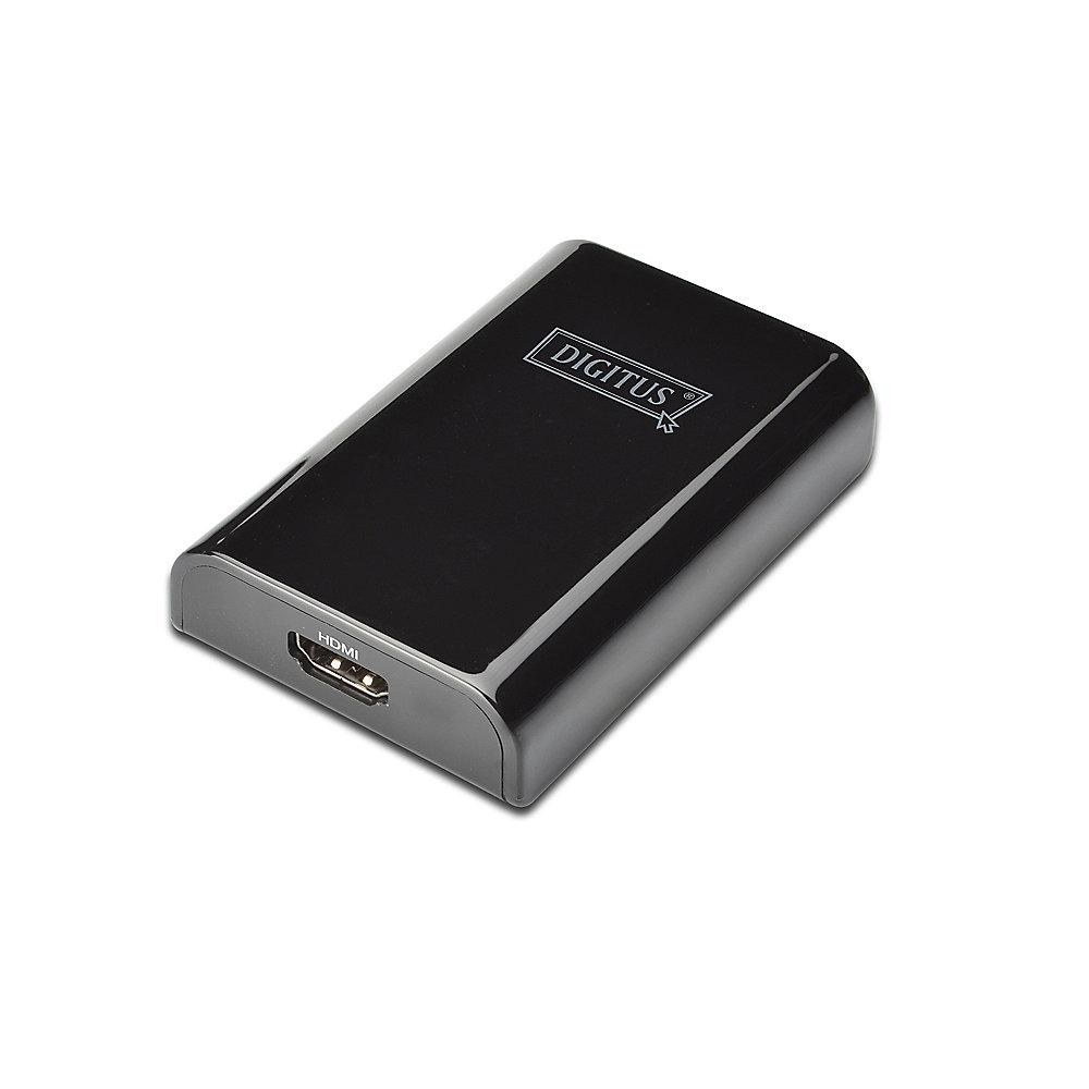 DIGITUS USB 3.0 Adapter micro-B zu HDMI Bu./Bu. schwarz