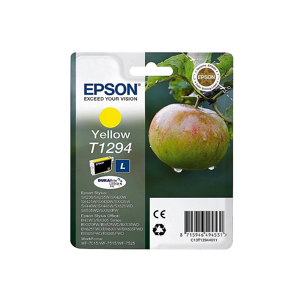 Epson C13T12944011 Druckerpatrone T1294 gelb
