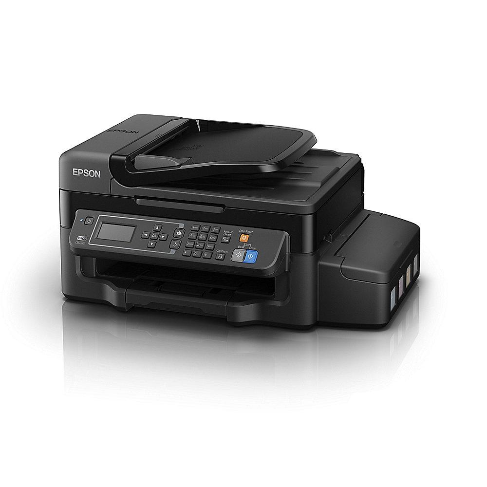 EPSON EcoTank ET-4500 Drucker Scanner Kopierer Fax WLAN   3 Jahre Garantie*