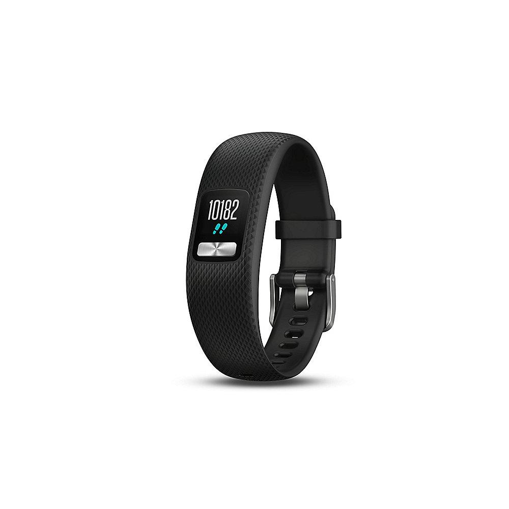 Garmin vivofit 4 Schwarz S/M Fitnesstracker, Garmin, vivofit, 4, Schwarz, S/M, Fitnesstracker