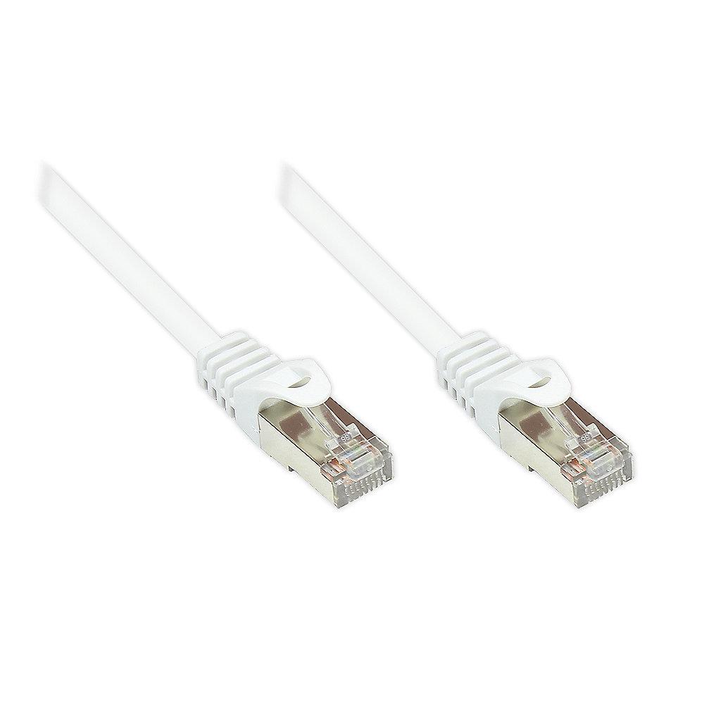 Good Connections 1,5m RNS Patchkabel CAT5E SF/UTP PVC weiß, Good, Connections, 1,5m, RNS, Patchkabel, CAT5E, SF/UTP, PVC, weiß