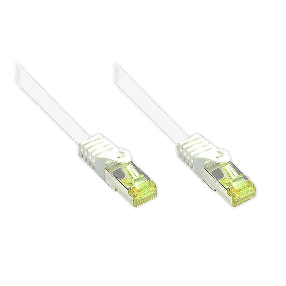 Good Connections 25m RNS Patchkabel CAT7 S/FTP PiMF halogenfrei weiß