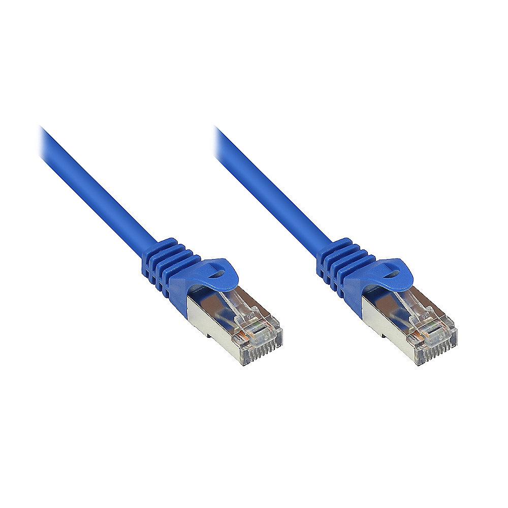 Good Connections 50m RNS Patchkabel CAT5E SF/UTP PVC blau