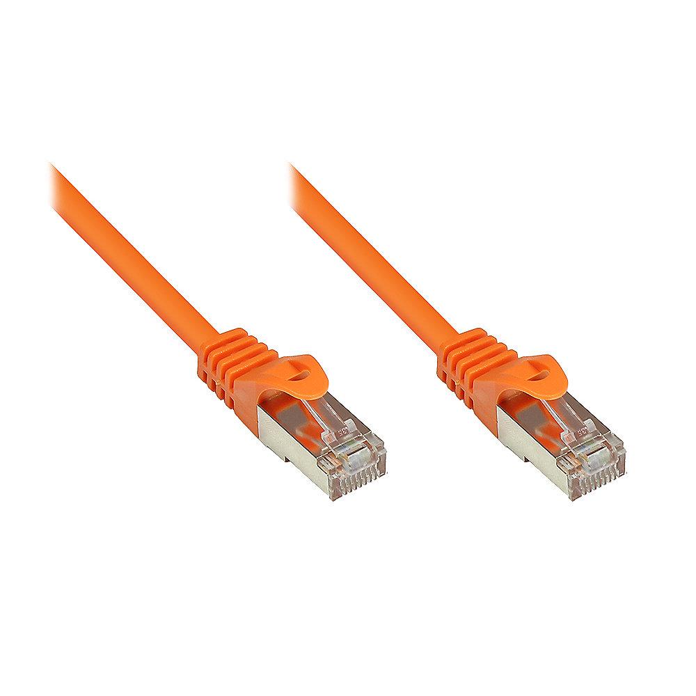 Good Connections 7,5m RNS Patchkabel CAT5E SF/UTP PVC orange
