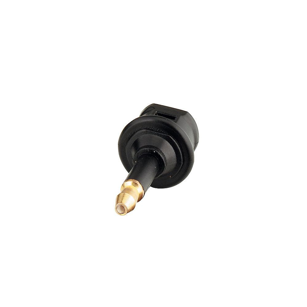 Good Connections Adapter Toslink Buchse - mini Stecker schwarz, Good, Connections, Adapter, Toslink, Buchse, mini, Stecker, schwarz