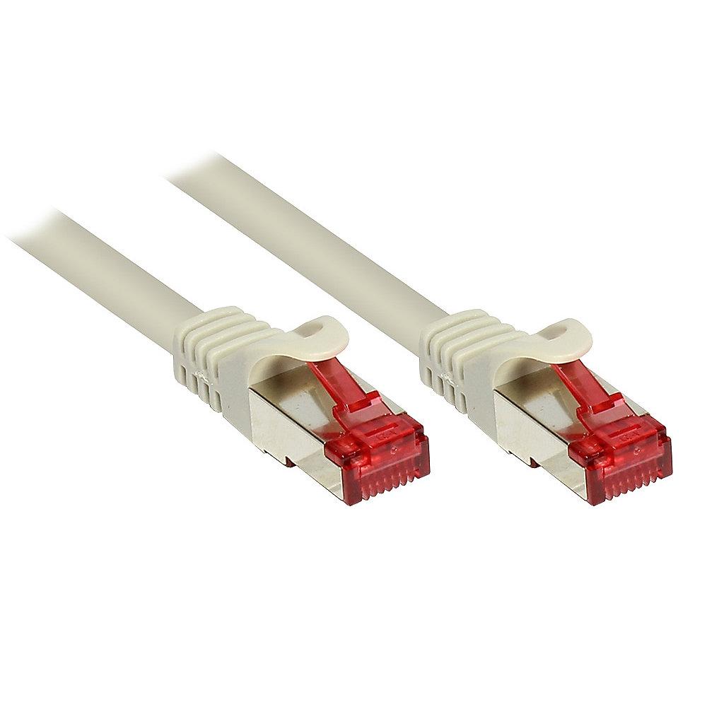 Good Connections RNS Patchkabel Cat.6 S/FTP PiMF PVC 250MHz 0,15m grau