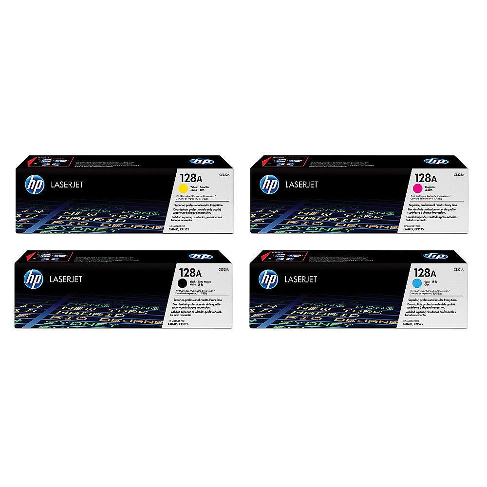 HP 128A Original Toner Multipack (BK, C, M, Y), HP, 128A, Original, Toner, Multipack, BK, C, M, Y,