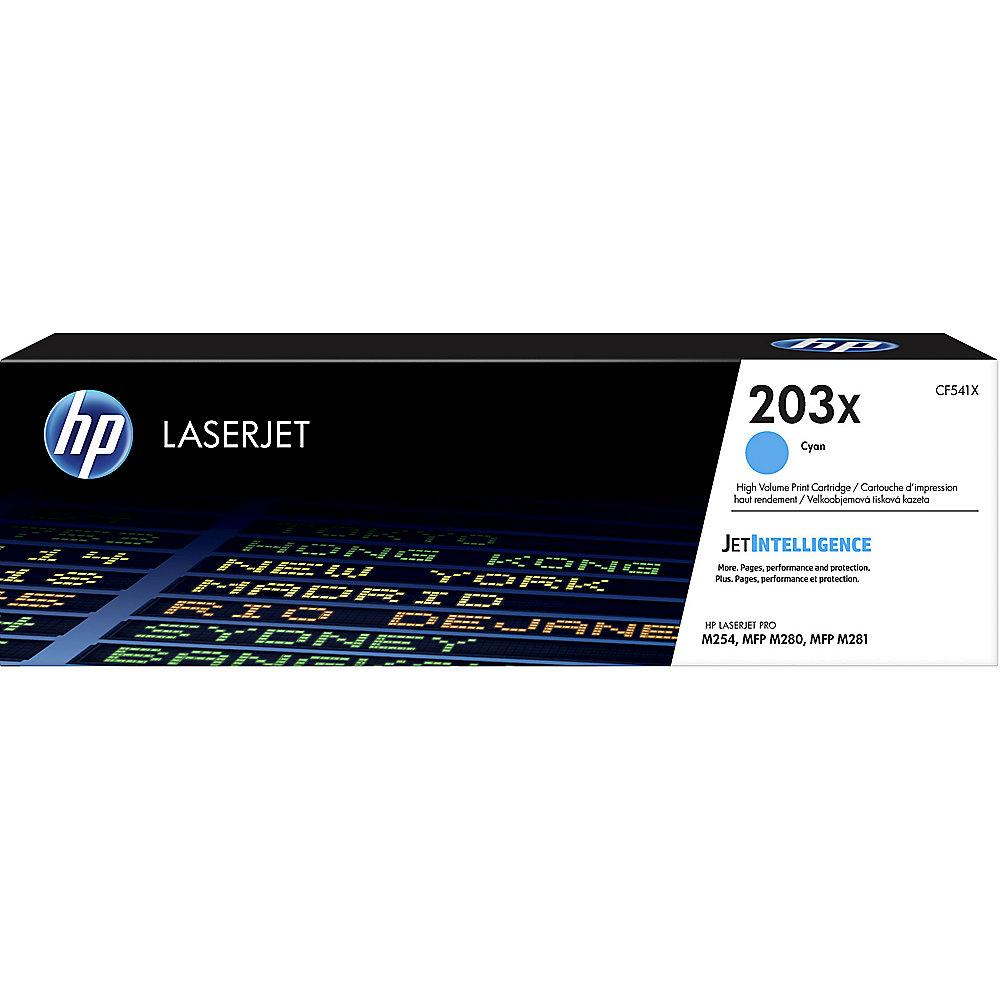 HP 203X Original Tonerpatrone Schwarz ca. 3.200 Seiten CF540X, HP, 203X, Original, Tonerpatrone, Schwarz, ca., 3.200, Seiten, CF540X