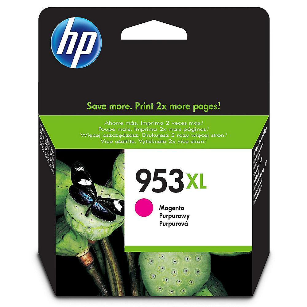 HP 953XL Original Druckerpatrone Magenta F6U17AE für ca. 1.600 Seiten, HP, 953XL, Original, Druckerpatrone, Magenta, F6U17AE, ca., 1.600, Seiten